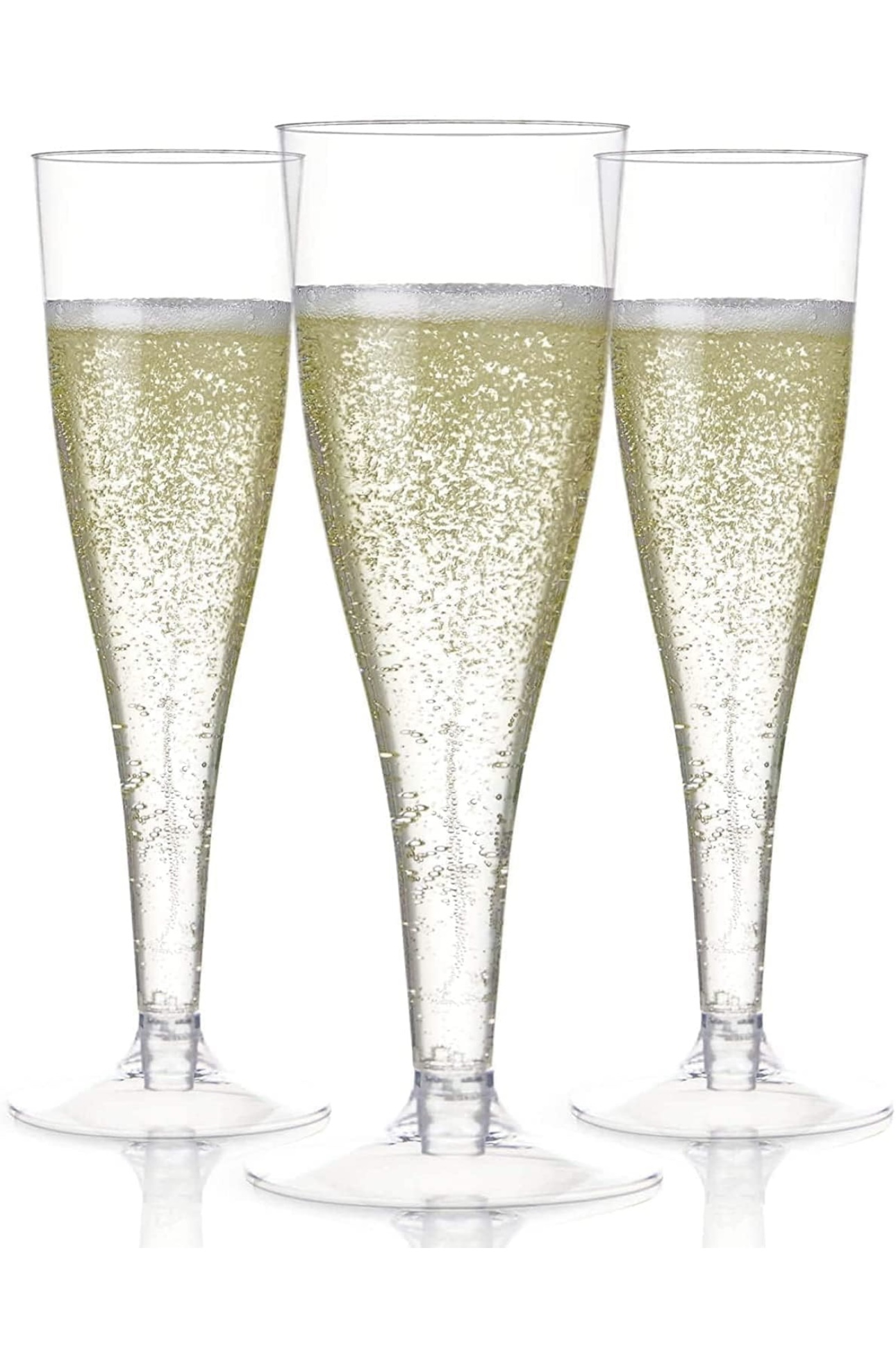 Plastic Champagne Flutes