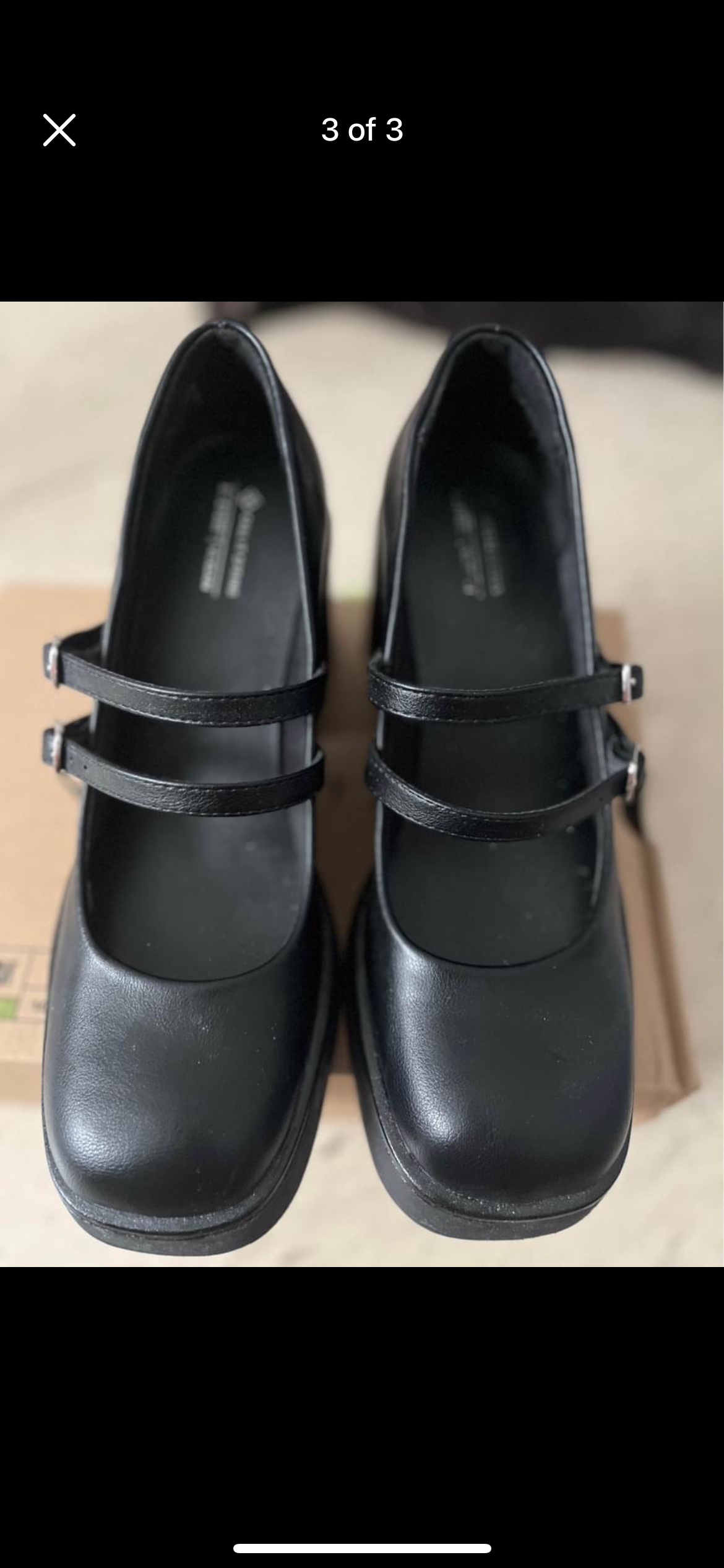 Black Platform Heels - photo 3