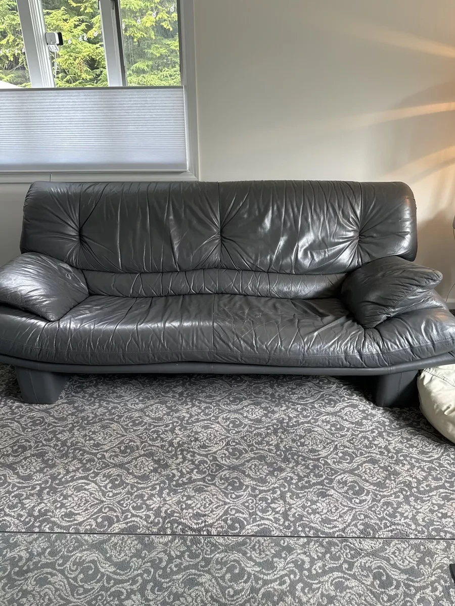 Leather sofa