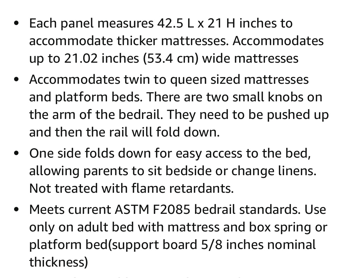 Summer Bed Rail - photo 4
