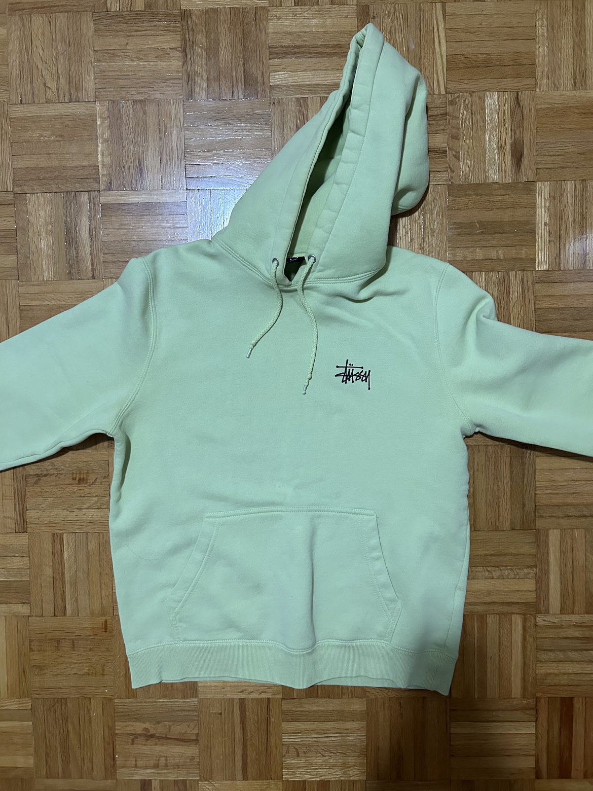 Green Stussy Hoodie