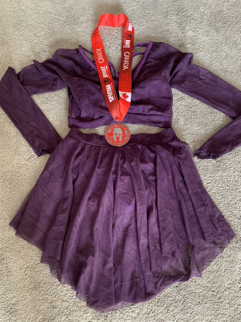 Adult's  Figure Skater or Gymnast Halloween Costume