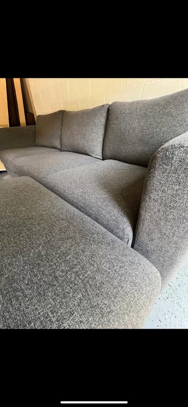 IKEA finnala sofa with ottoman - photo 4