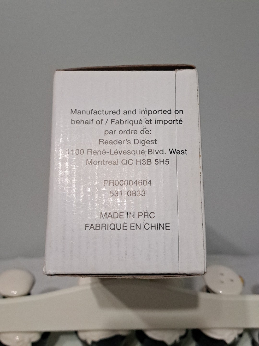 vtg chef shaker spice rack set w/box - photo 4