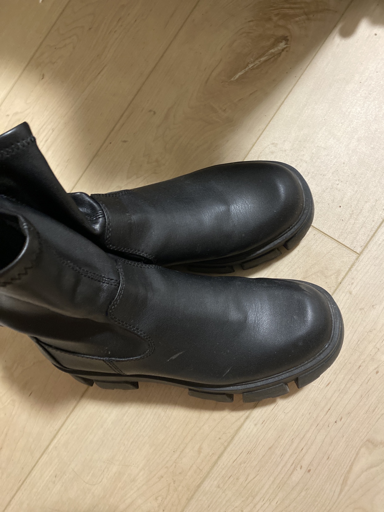 Aldo Black Boots Size 7 - photo 2