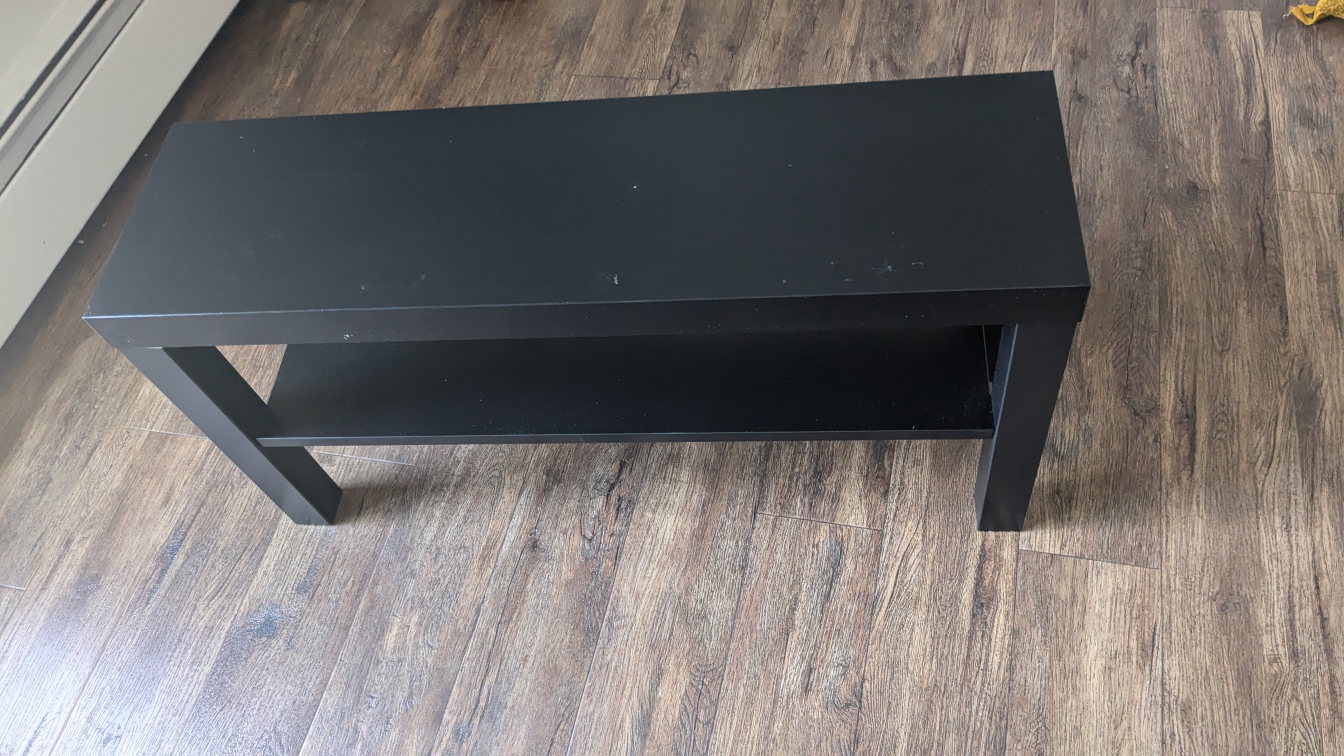 IKEA bLACK TV Stand - photo 4