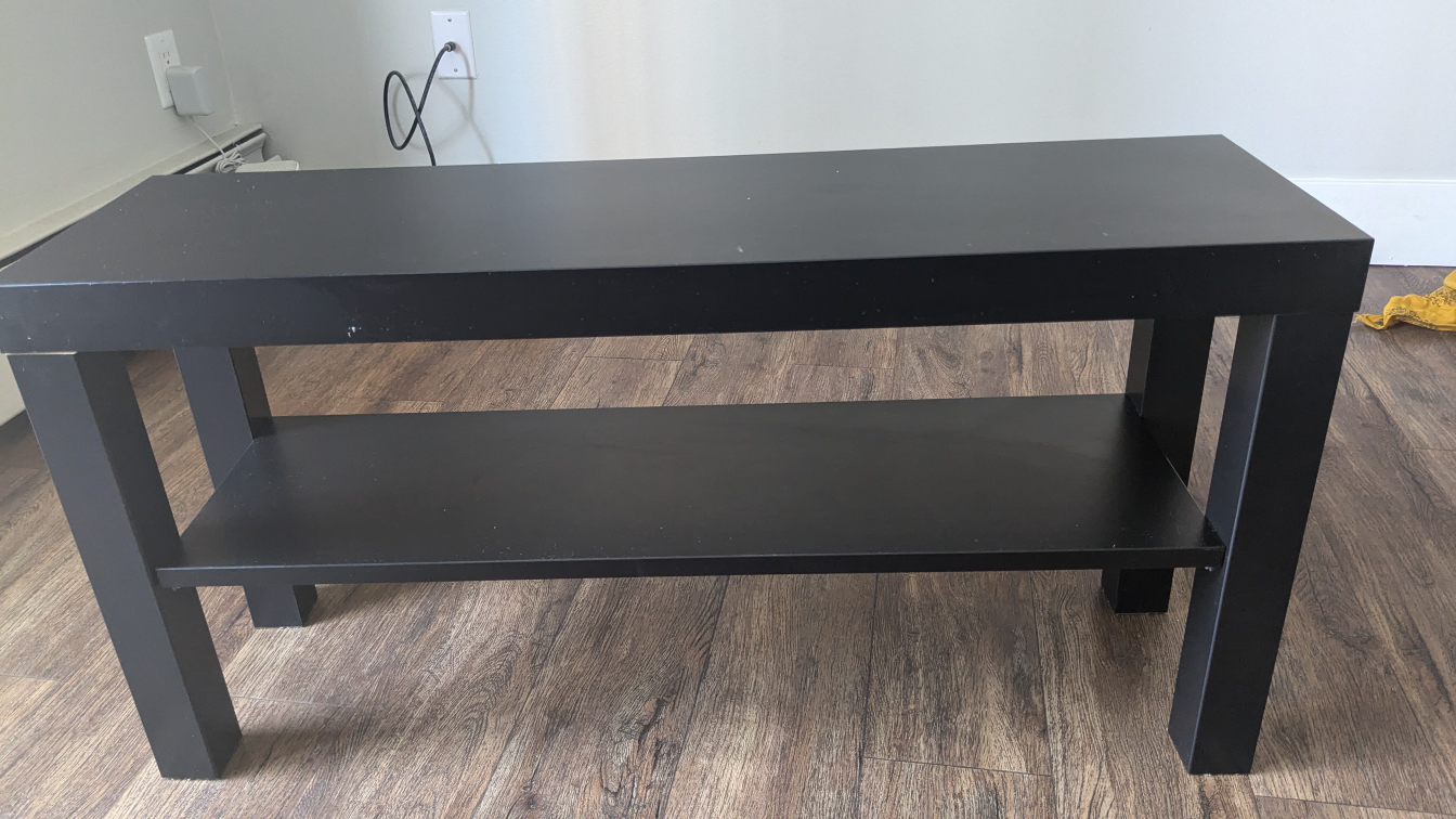 IKEA bLACK TV Stand - photo 5