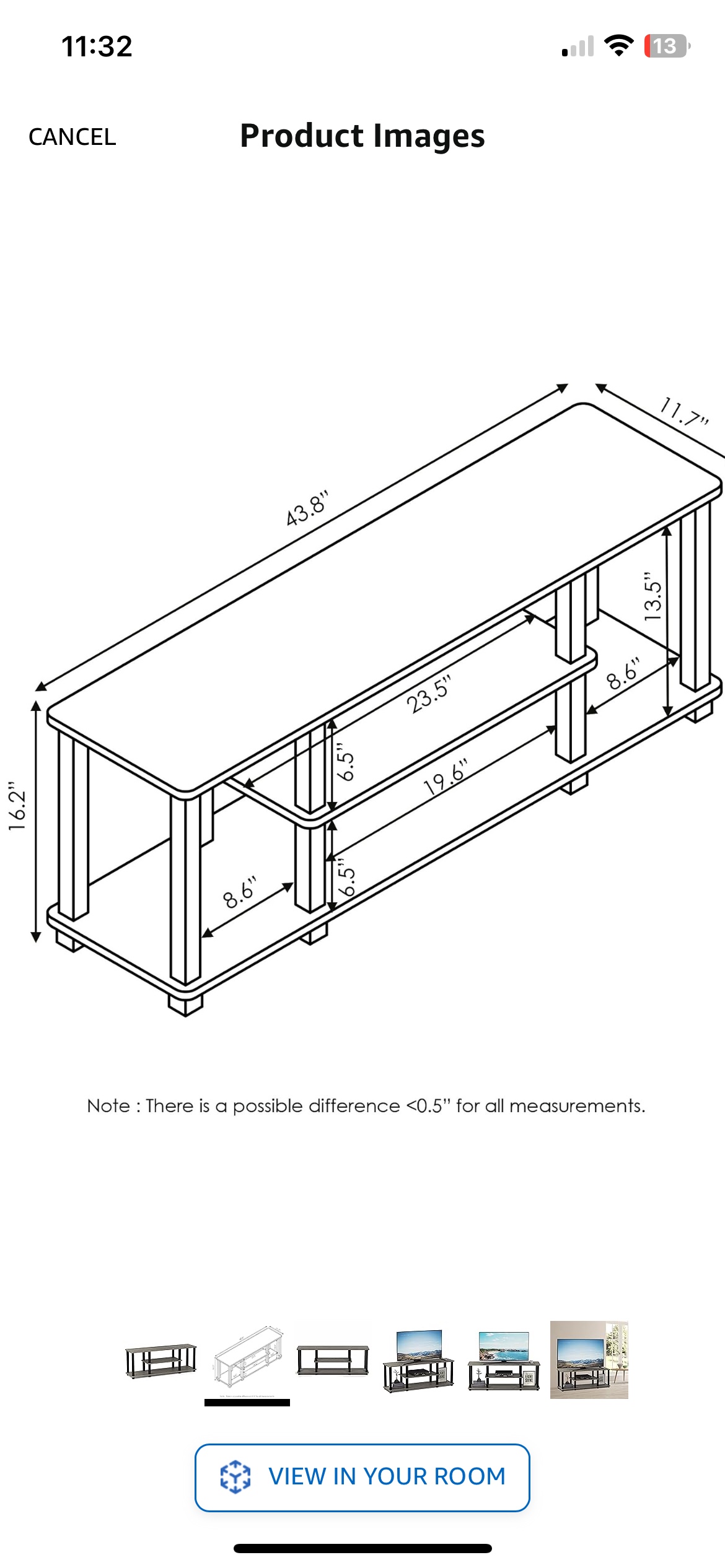 Furinno TV table - photo 4