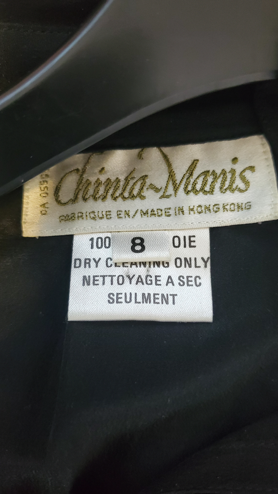 Chinta Maris Black  3/4 Dress image indicator(3)