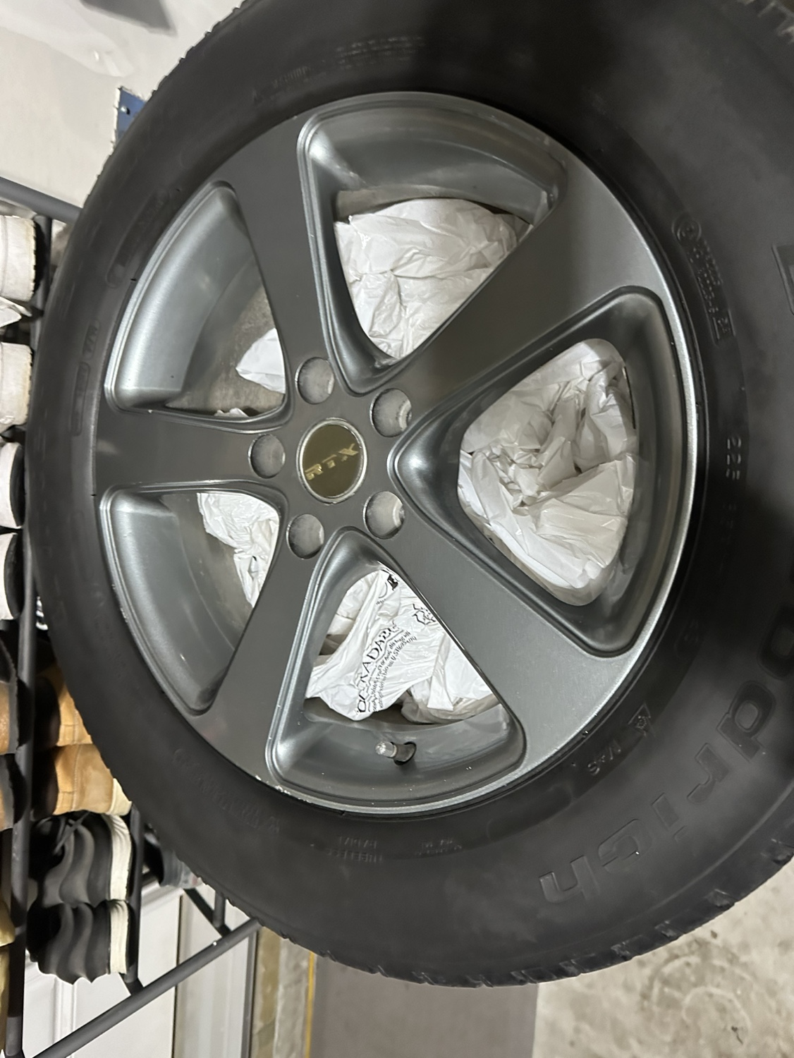 5X1114.3 RTX Wheels Winter Set (BF Goodrich) - photo 3