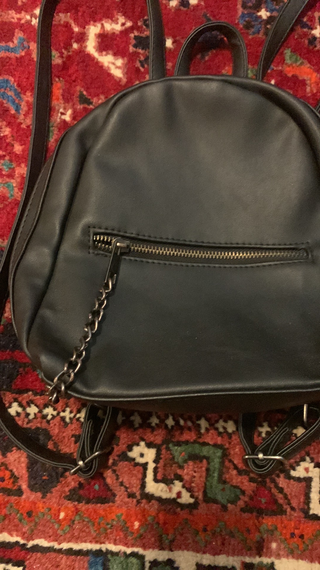 Black Mini Backpack image indicator(2)