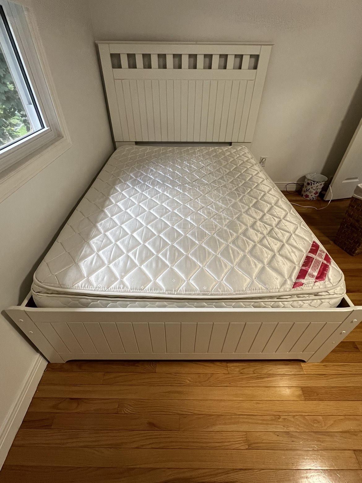 White Double Bed Frame