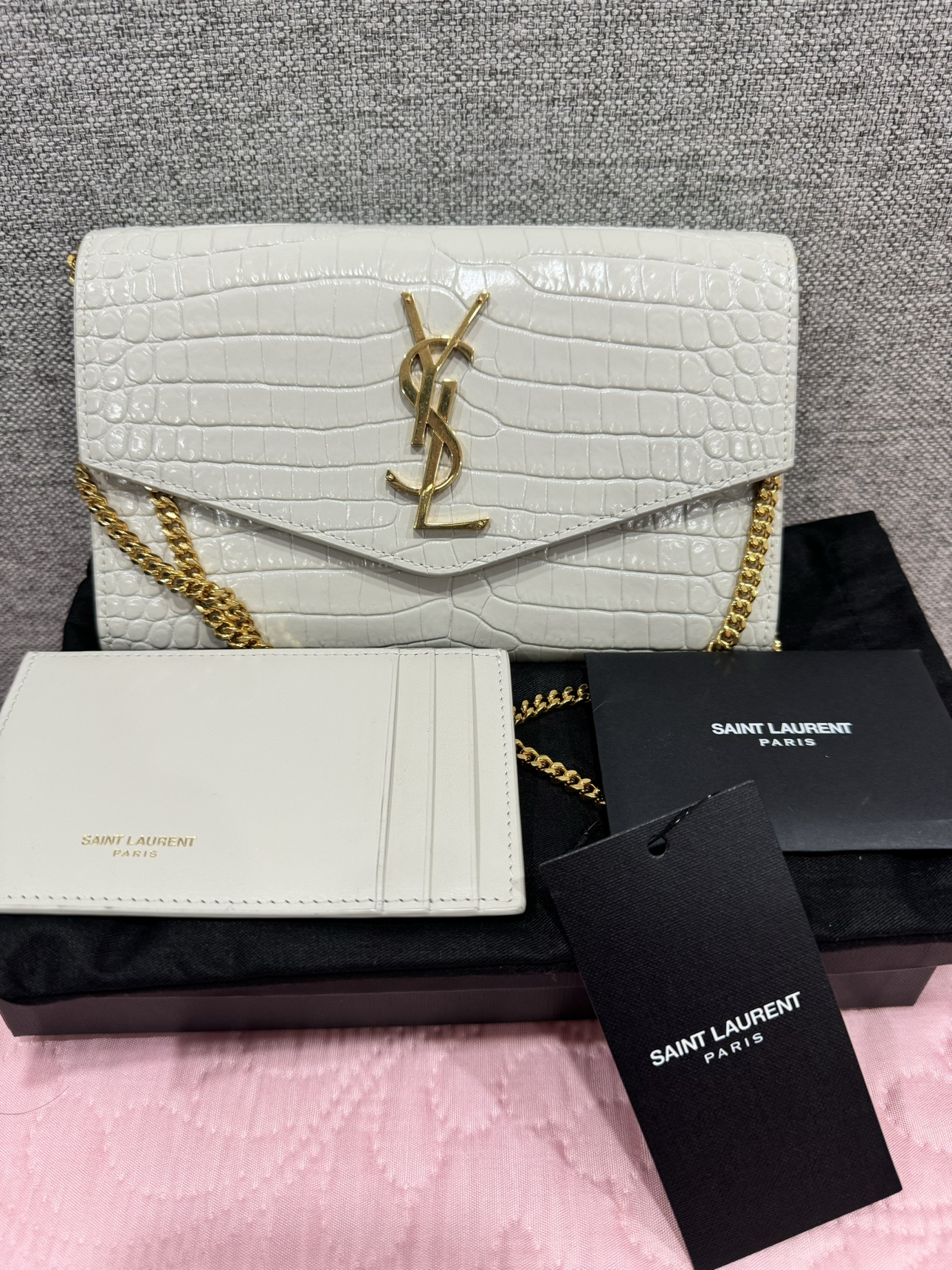 Saint Laurent Wallet on Chain Brandbew
