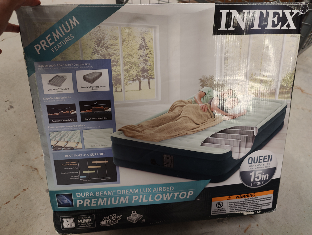 Queen Airbed with Pillowtop thumbnail