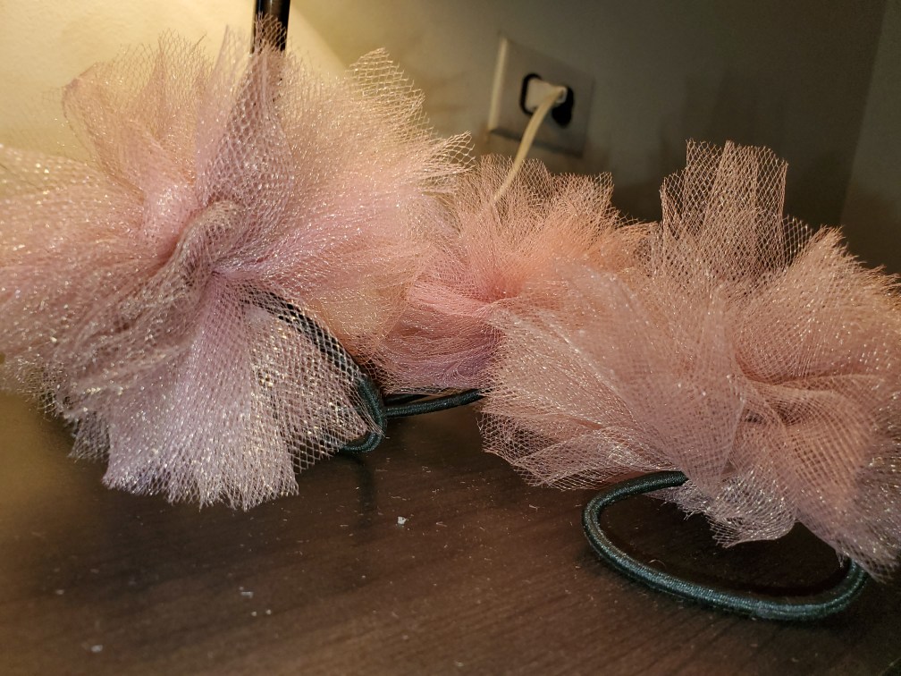 Pink Tulle Tutu and Headband Set image indicator(5)