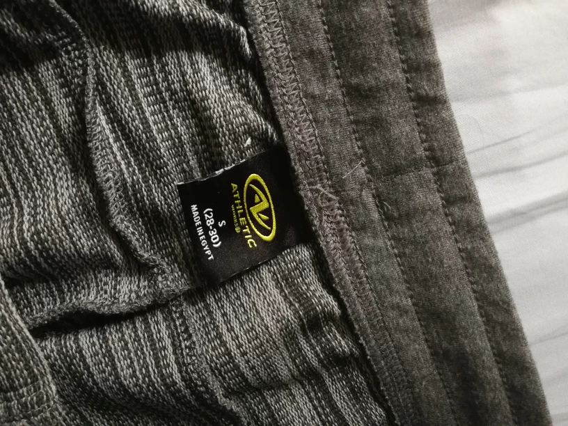 unisex grey sweatpants size S-M image indicator(2)