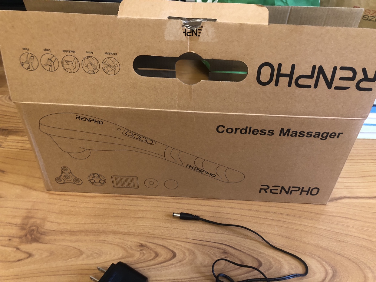 Cordless back and neck massager - photo 3