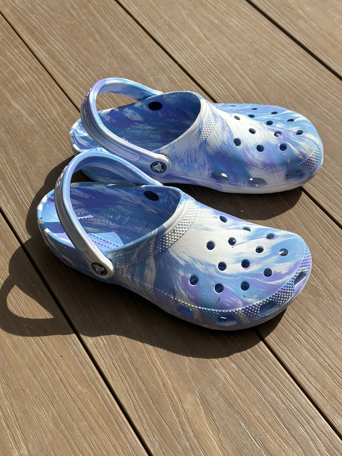 Crocs Marble Blue/White thumbnail