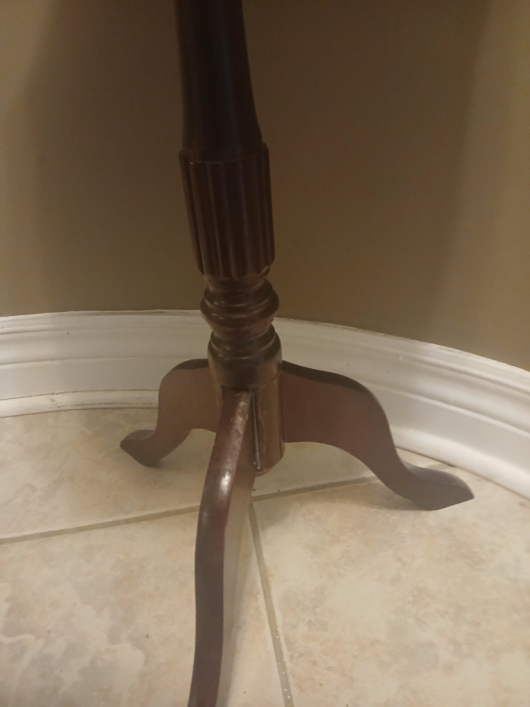 Small vintage table/plant holder - photo 5