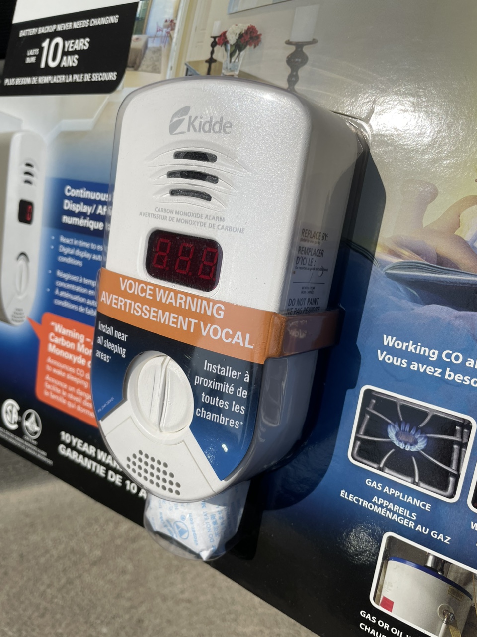 Kidde Carbon Monoxide Alarm with Voice Warning - photo 2