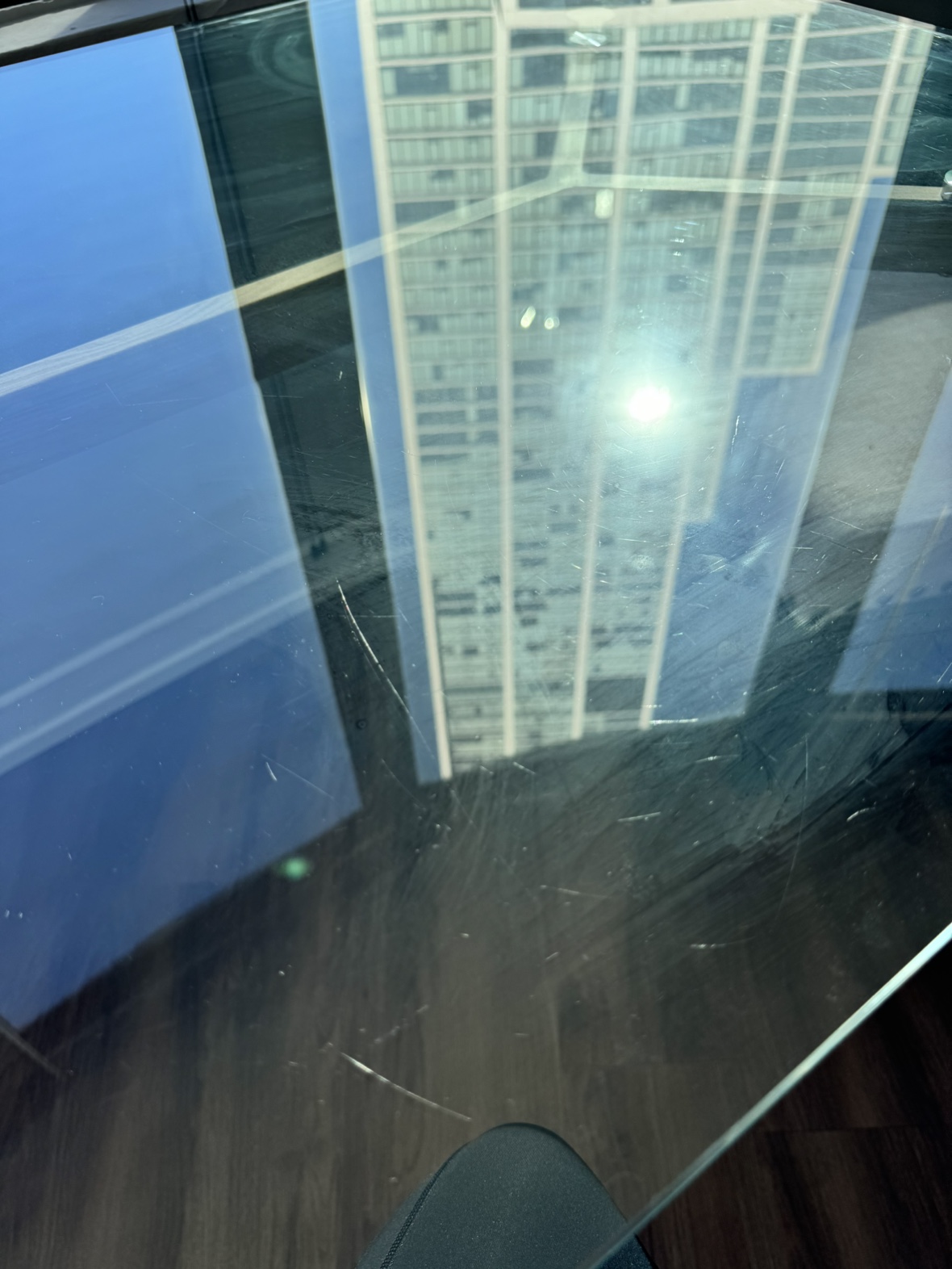 Glass Top Dining Table - photo 2