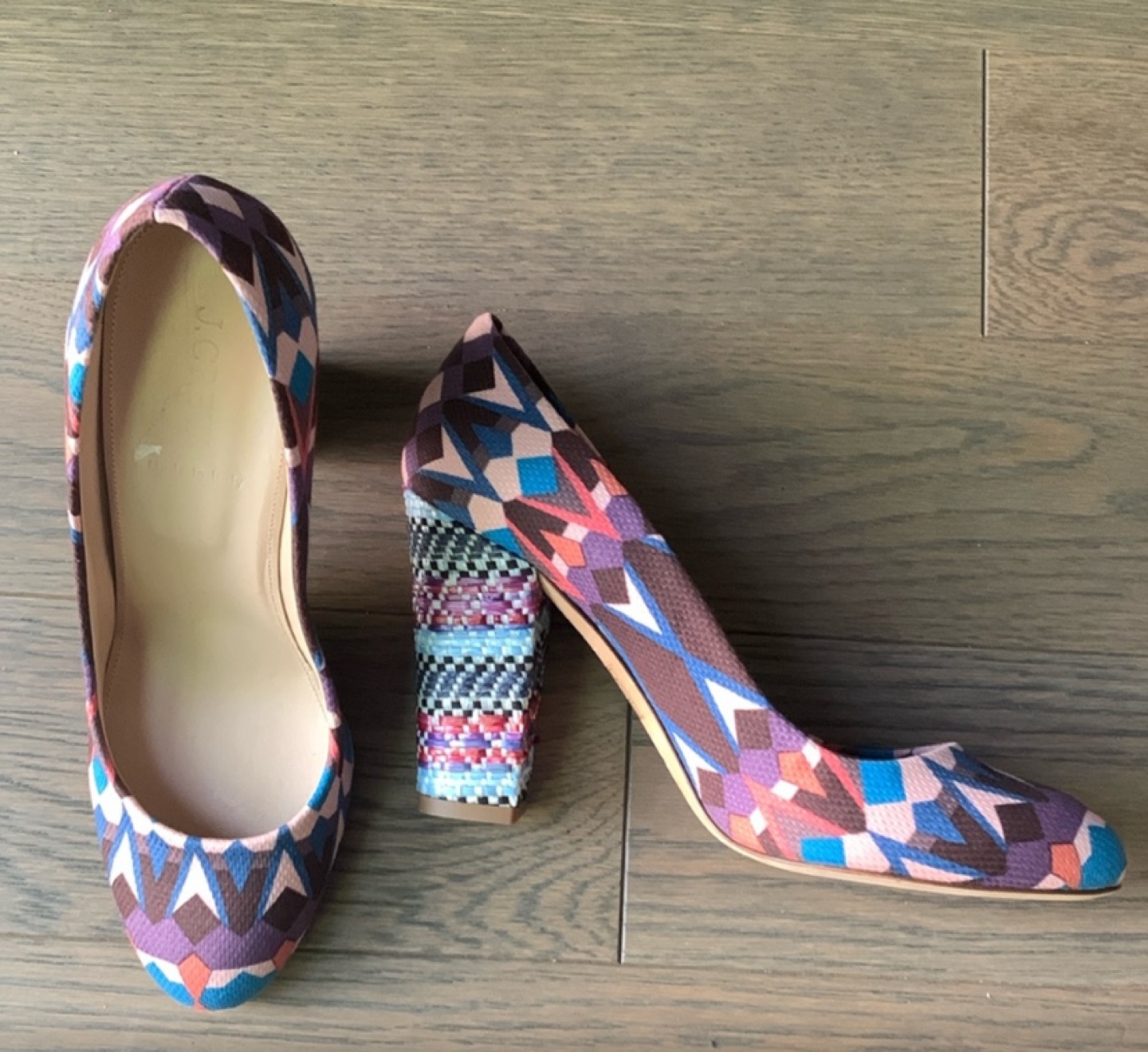 Women's Heeled Shoes J crew sz 8.5 thumbnail