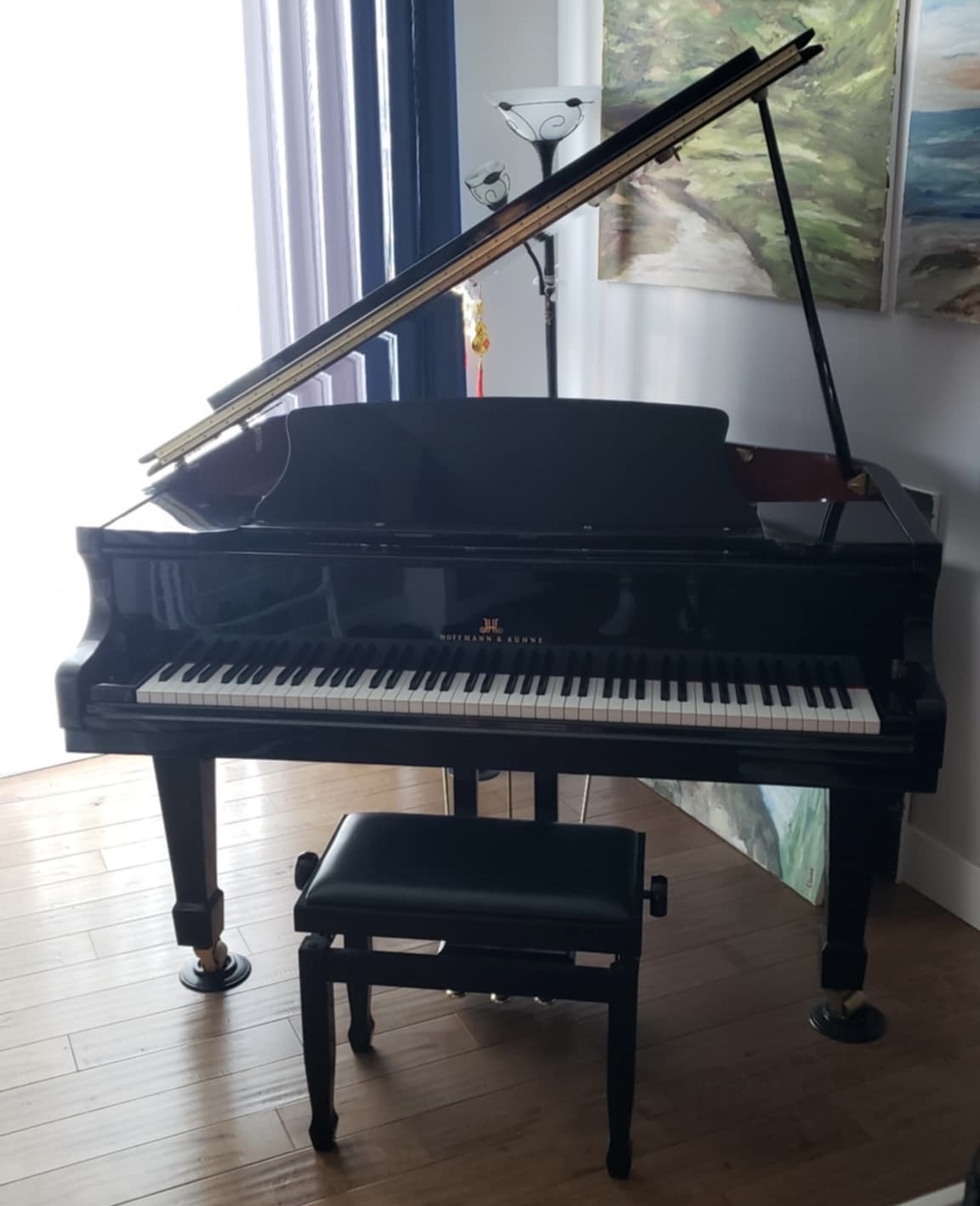 Hoffmann & Kuhne 5’1 baby grand piano