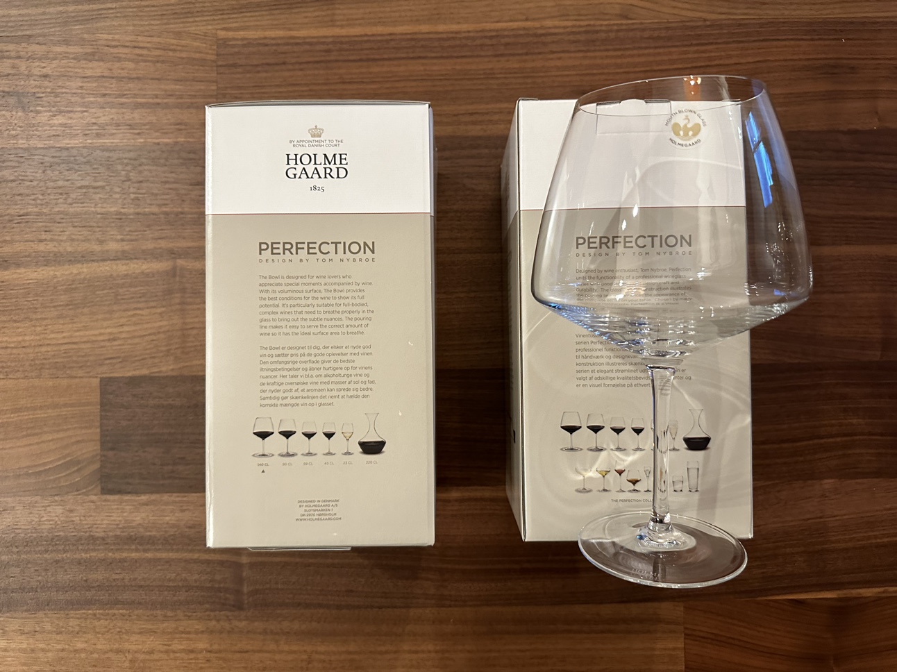 (New) Holmegaard Crystal Wine Glass - photo 3