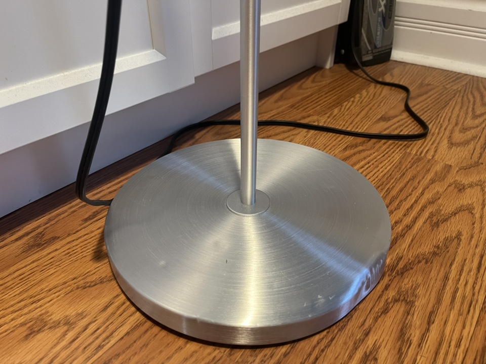 IKEA Silver Floor Lamp - photo 3