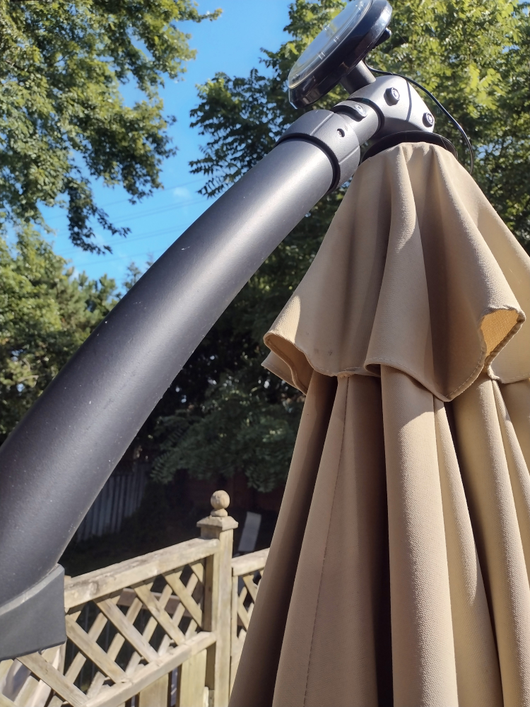 Miramar Offset Umbrella with Cover and Base image indicator(3)