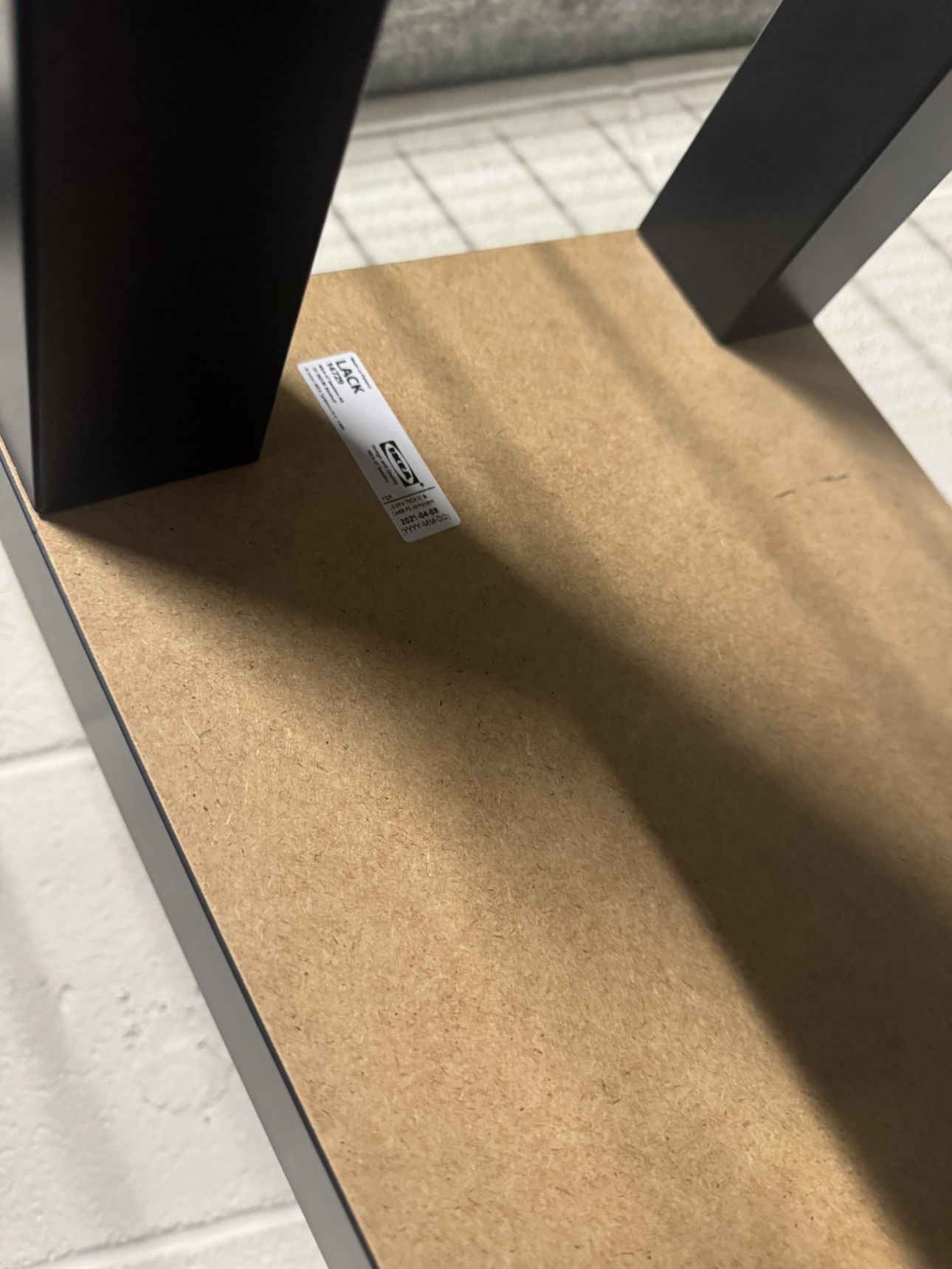 IKEA TV bench, black - photo 2