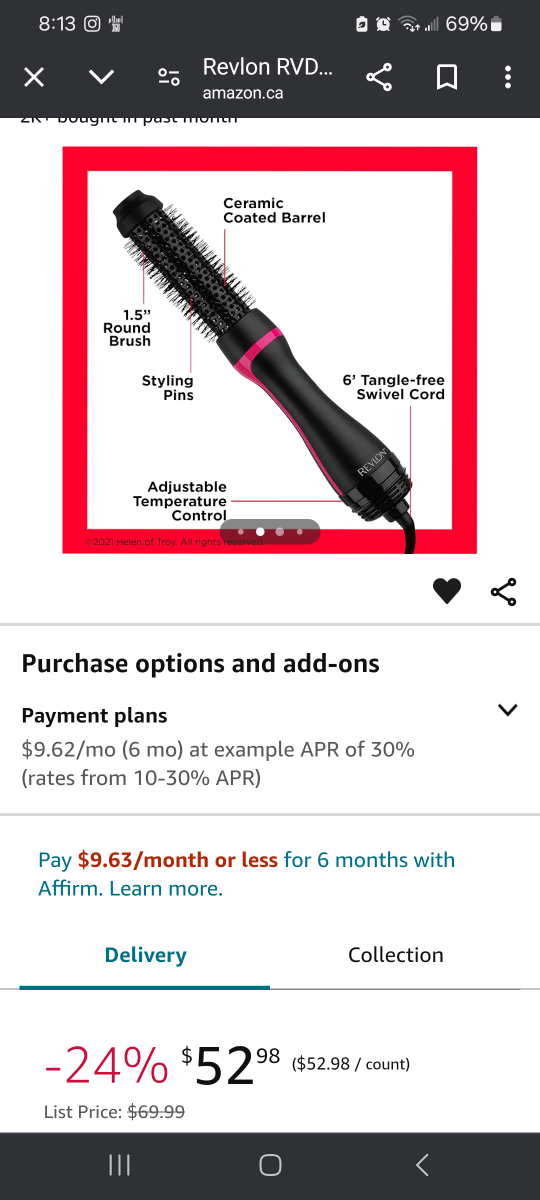 Revlon Hair Dryer