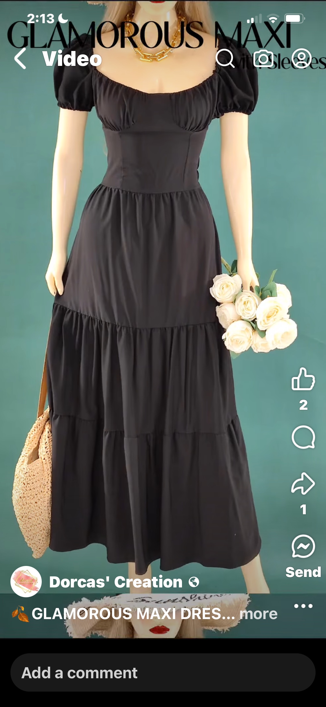 $7 only maxi dress thumbnail