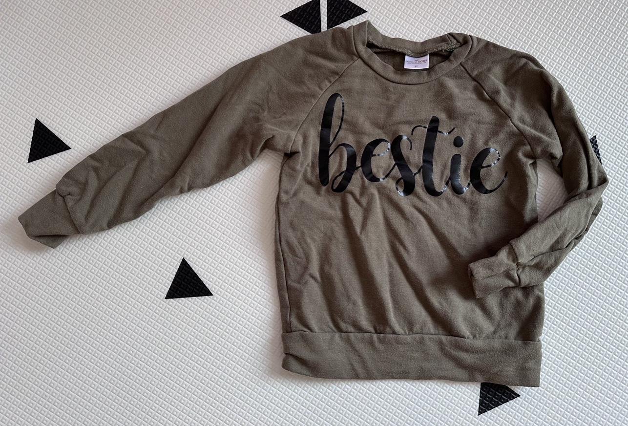 Posh and Cozy crew 3T