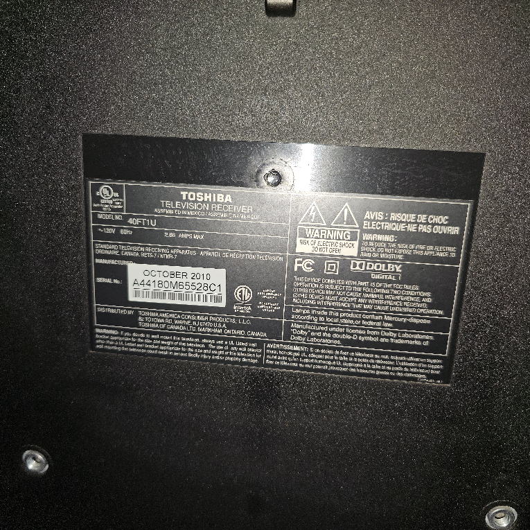 Toshiba 40" TV - photo 5