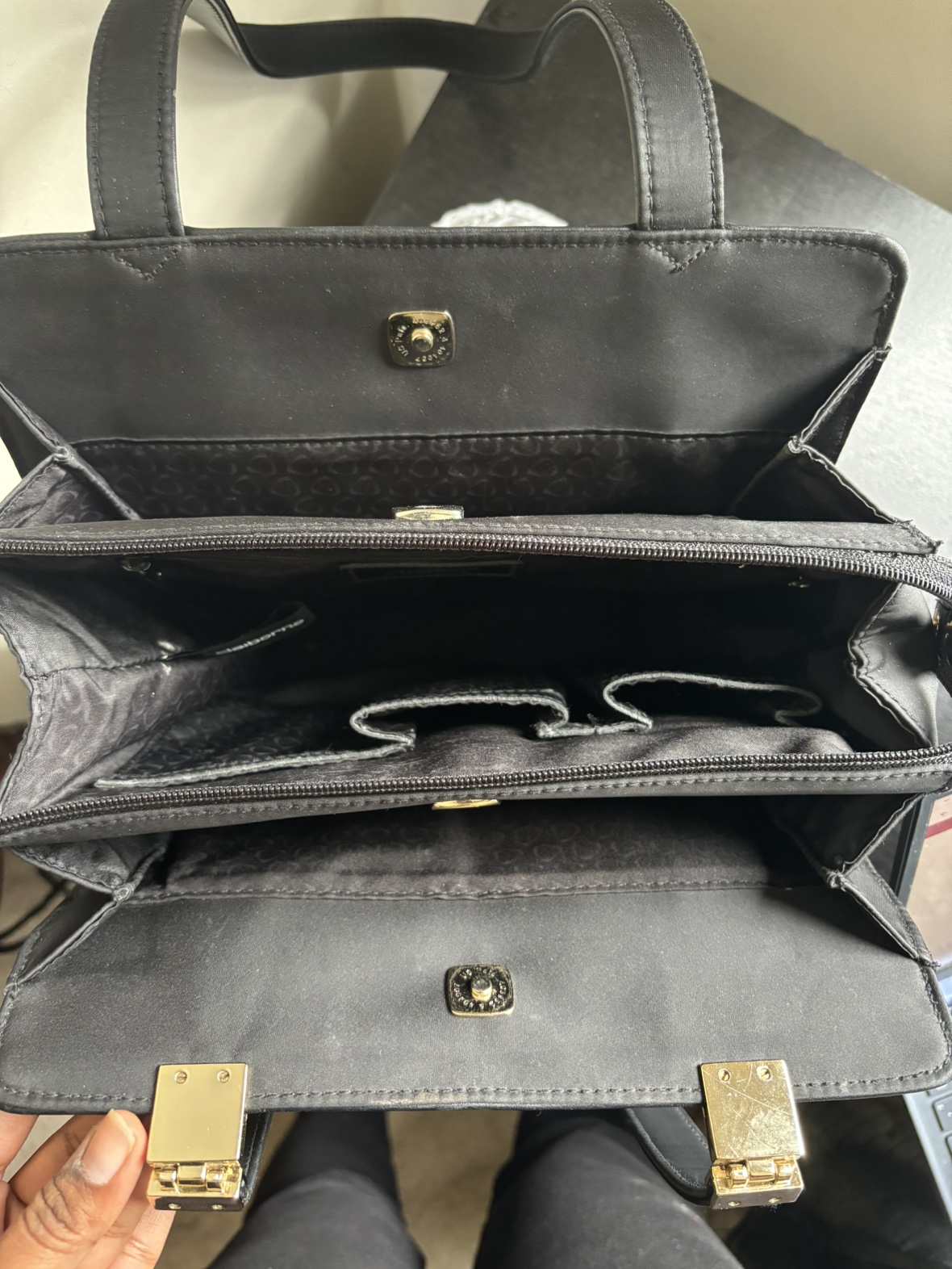 Nine West Black Tote Bag - photo 4