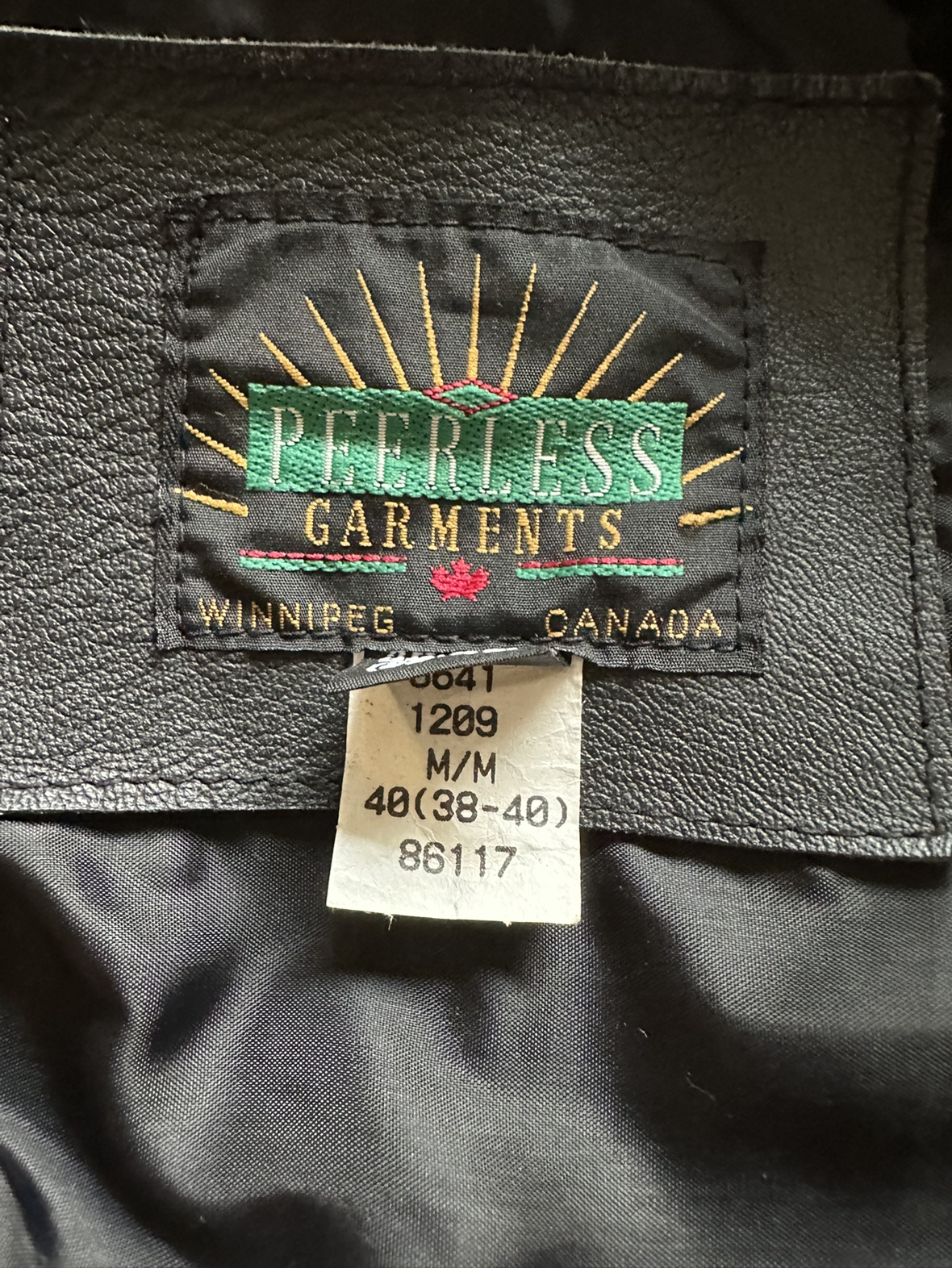 REAL LEATHER JACKET- Like New image indicator(7)