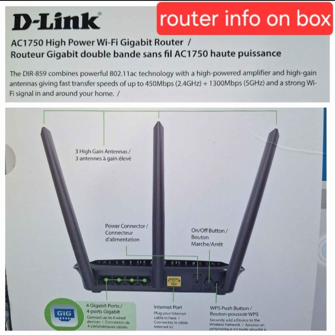 Router and Modem with all cords and manuals - photo 4