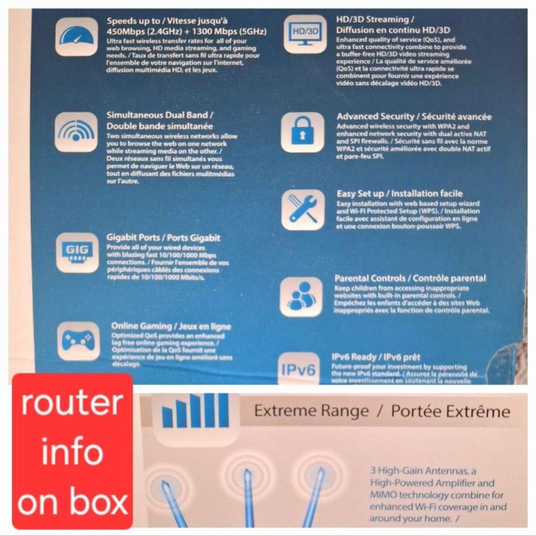 Router and Modem with all cords and manuals - photo 5