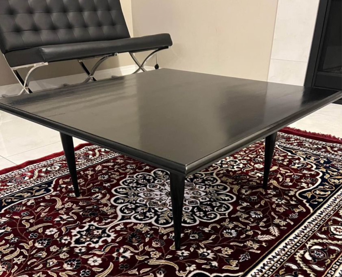 Black Mid-century Coffee Table
