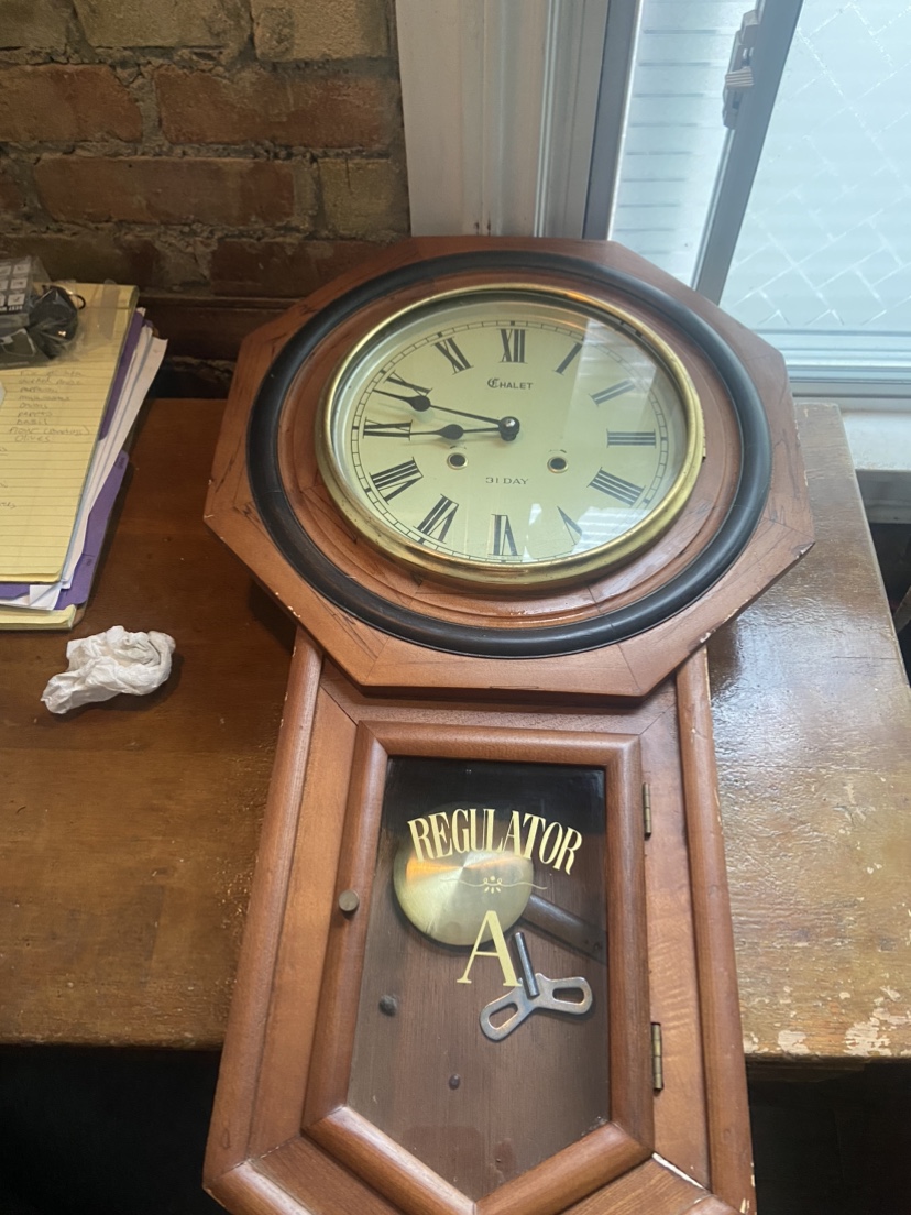 Wind up clock