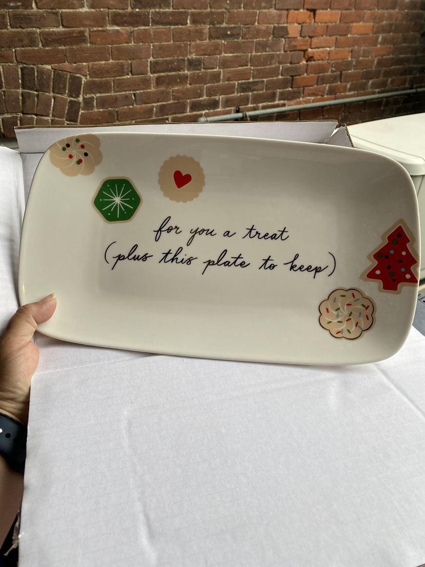 Kate Spade Cookie Plate