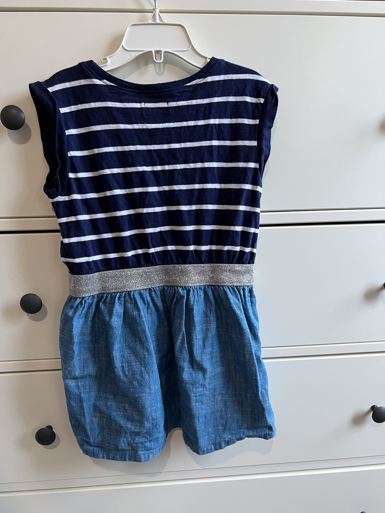 Hatley Striped and Denim Dress - photo 2