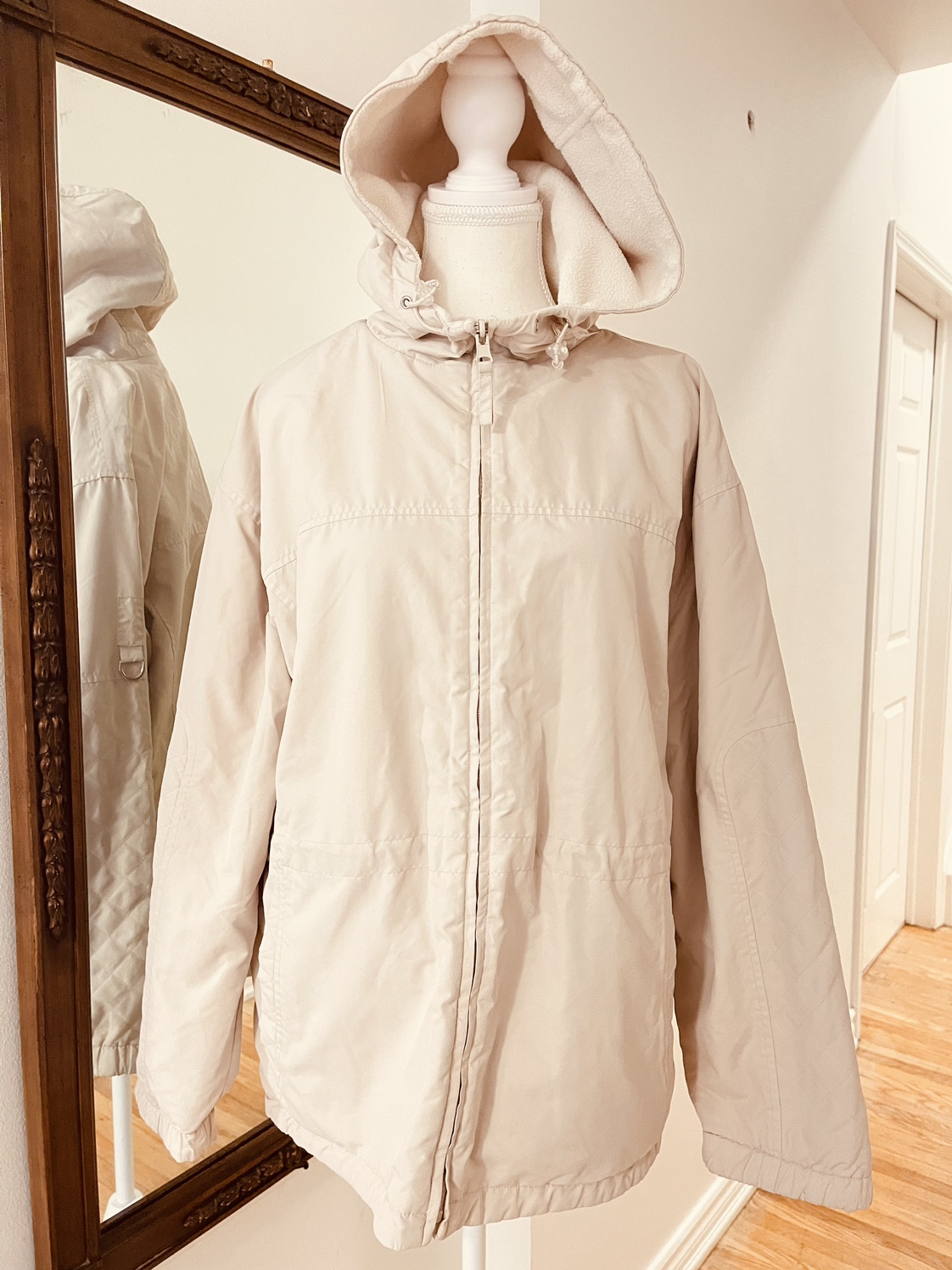 $ 10 only Spring jacket with hoody thumbnail
