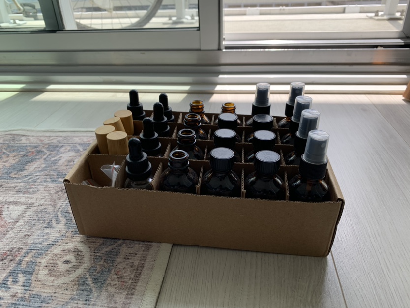 Dainty Perfume/Oil bottles and Rollers