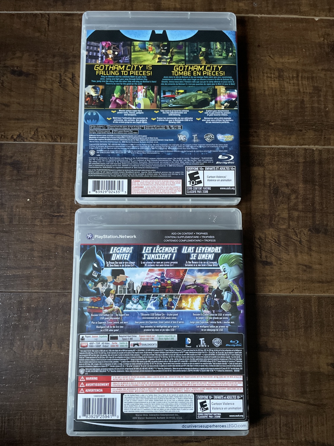 PS3 LEGO BATMAN VIDEO GAMES 1&2 image indicator(3)