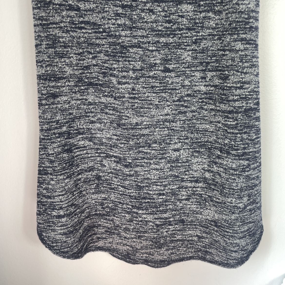 Aritzia Wilfred Free Heathered Navy Cut Out Dress Size Small image indicator(4)