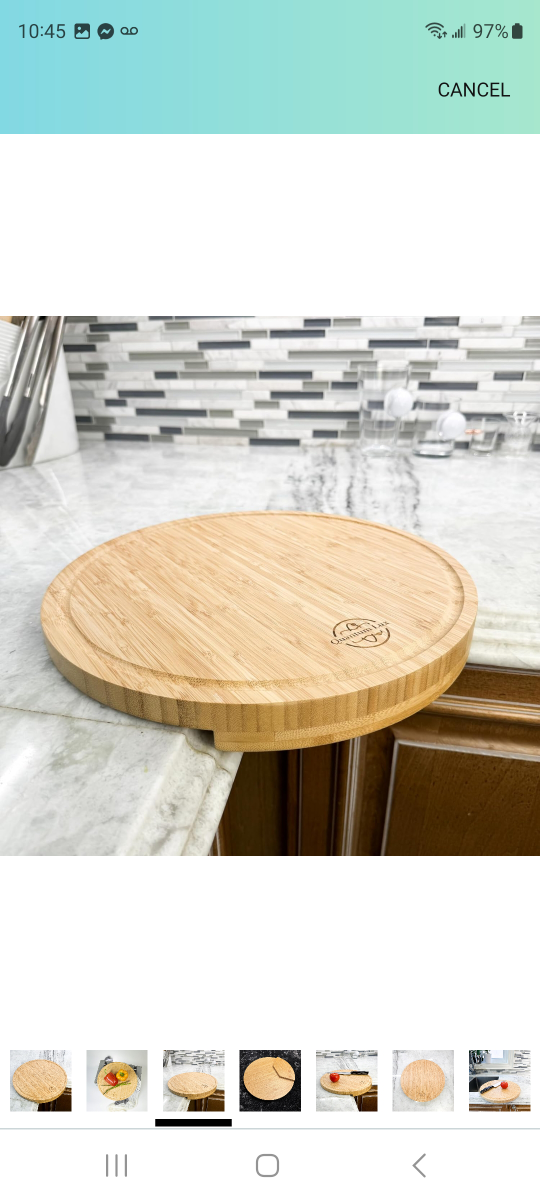 Bamboo Corner Cutting Board image indicator(2)