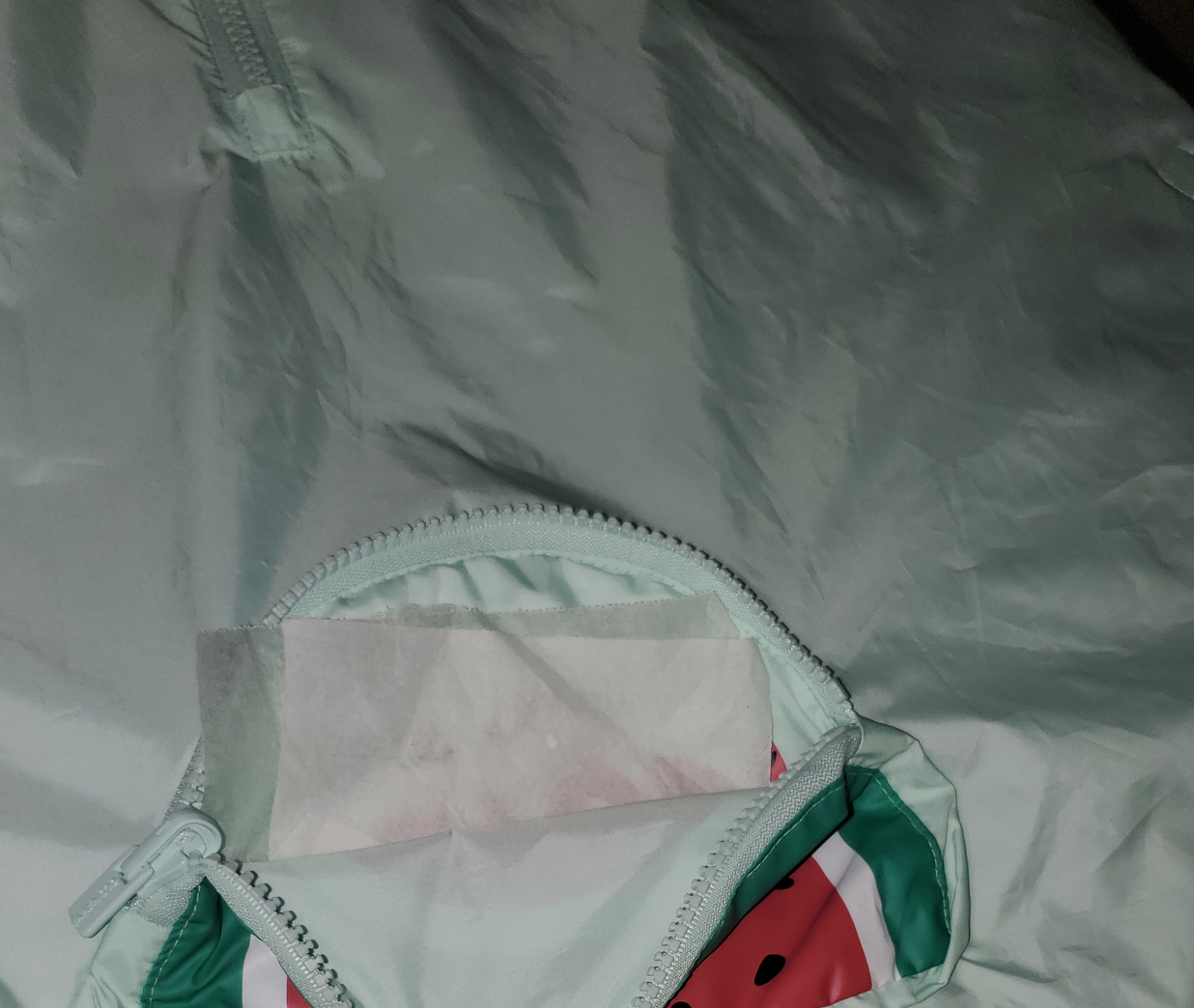 Watermelon Hooded Poncho Raincoats for Kids - photo 4