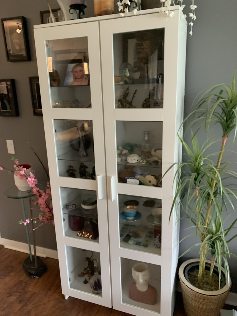 Armoire, glass doors